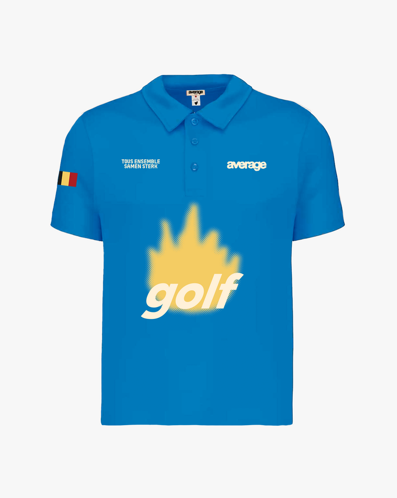 Average Footgolf Polo - Blue