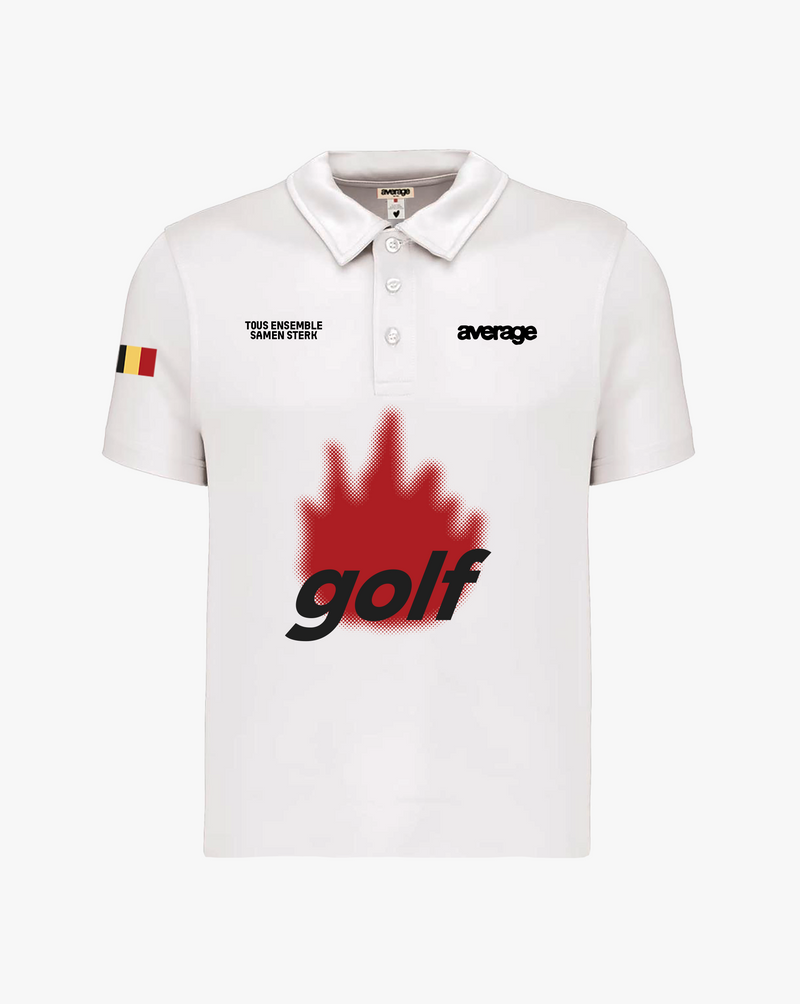 Average Footgolf Polo - White