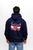 HAHA Heart Hoodie Navy