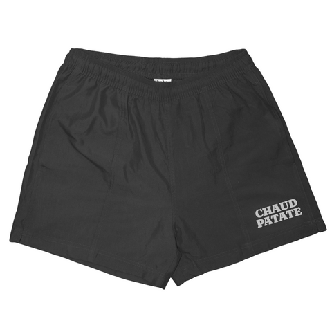 CHAUD PATATE REFLECTIVE BLACK SPORT SHORT