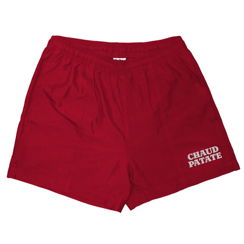 CHAUD PATATE REFLECTIVE RED SPORT SHORT