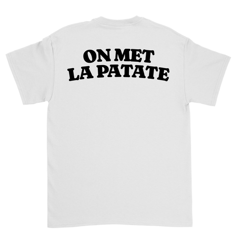 CHAUD PATATE WHITE TSHIRT