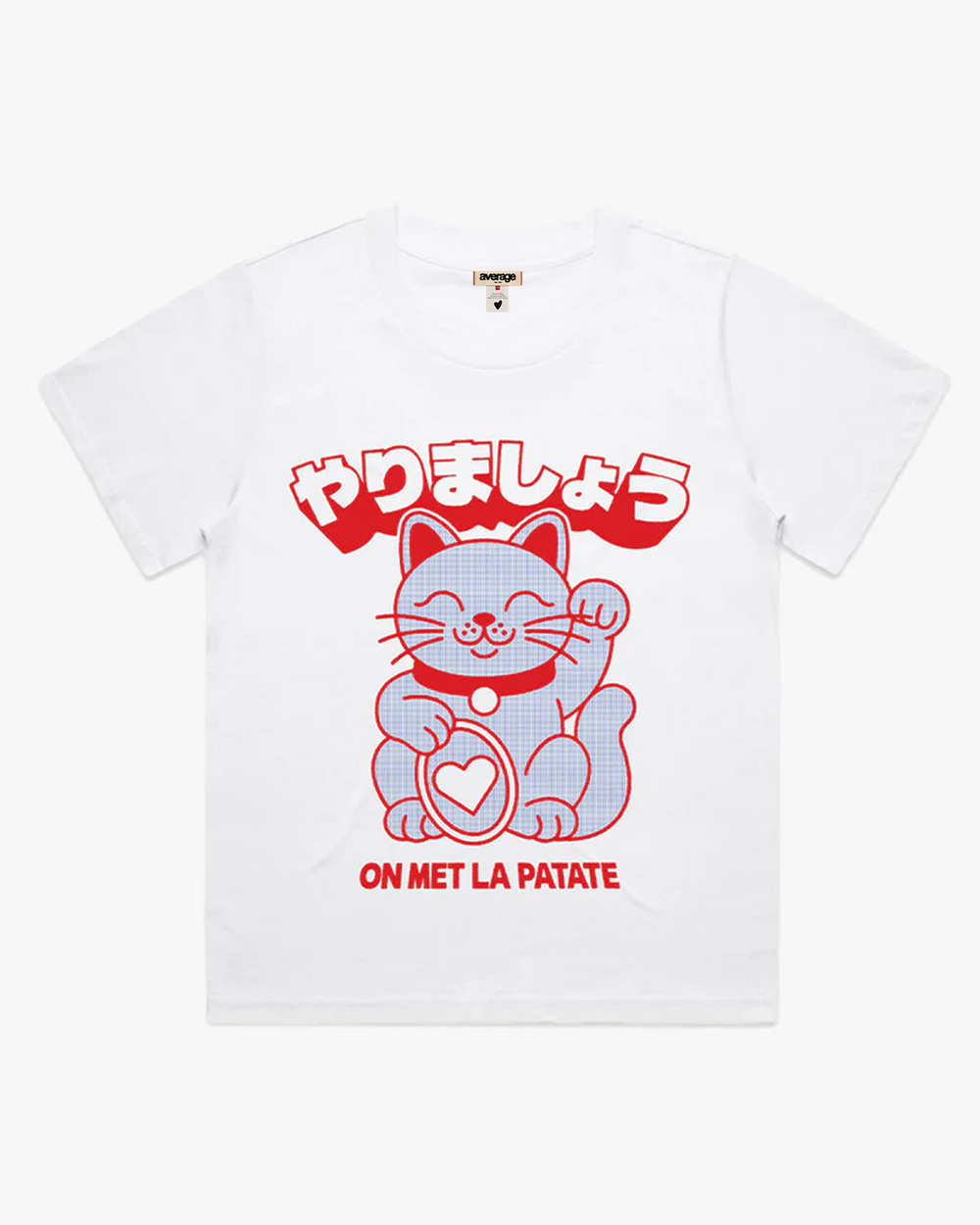 Lucky Cat On Met La Patate Shirt