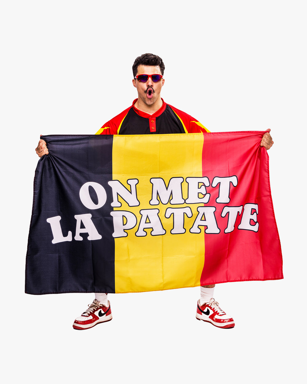 BELGIAN ON MET LA PATATE FLAG