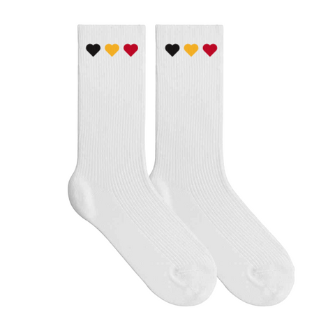 BELGIAN HEARTS SOCKS