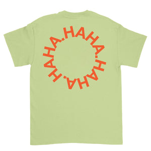 HAHA Circle T-Shirt Pistachio