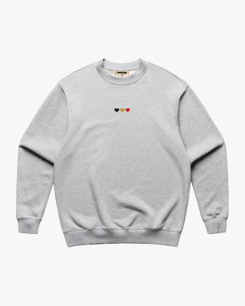 Belgian Hearts Crewneck