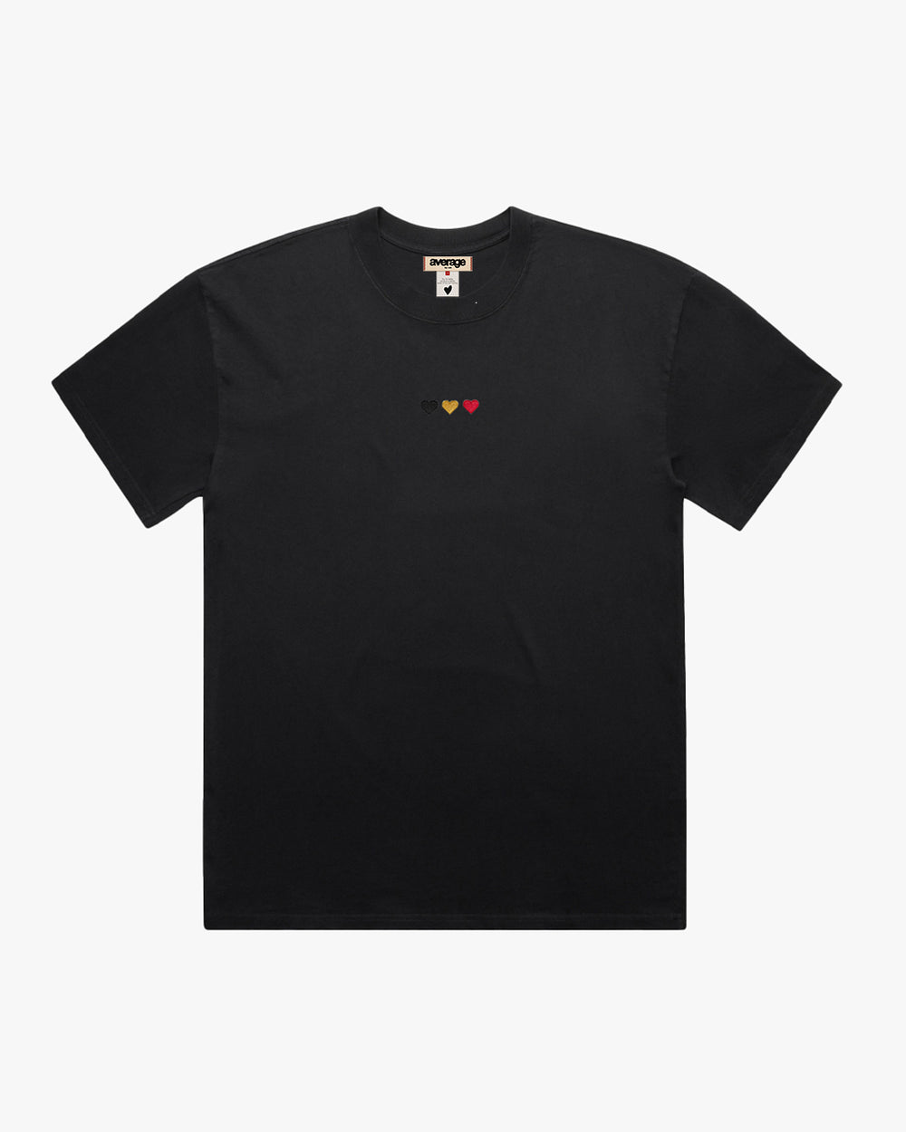 Belgian Tricolor T-Shirt Black