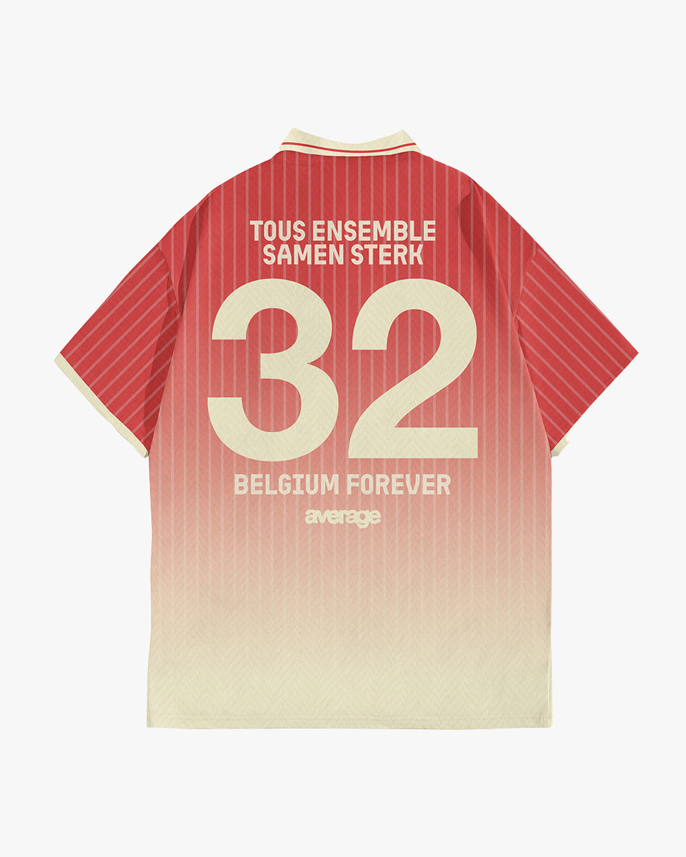 Belgian Red Football Jersey (Personalised)
