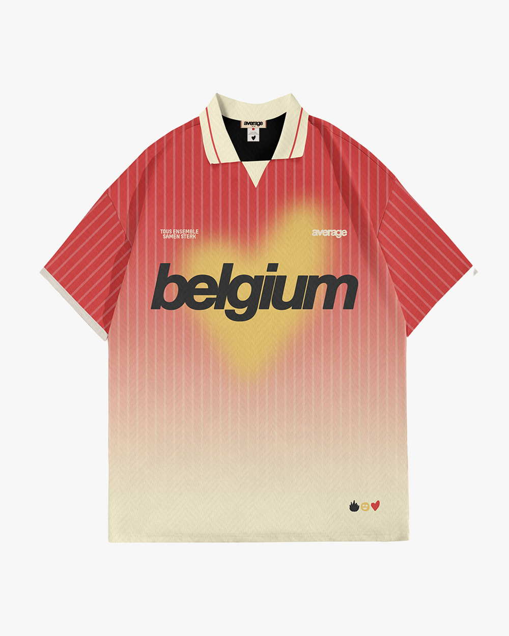 Belgian Red Football Jersey