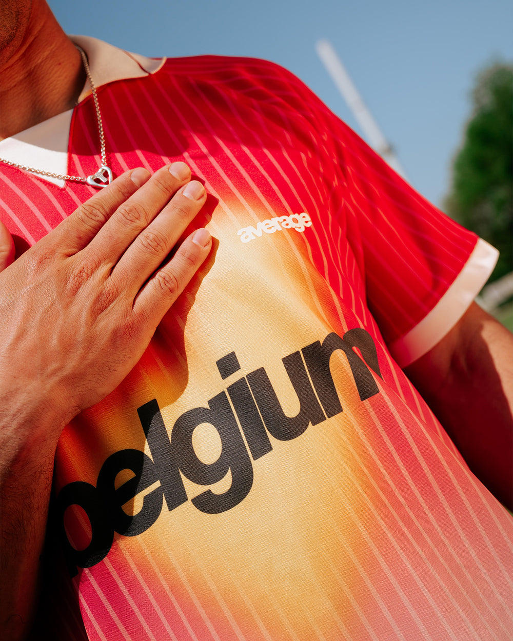 Belgian Red Football Jersey