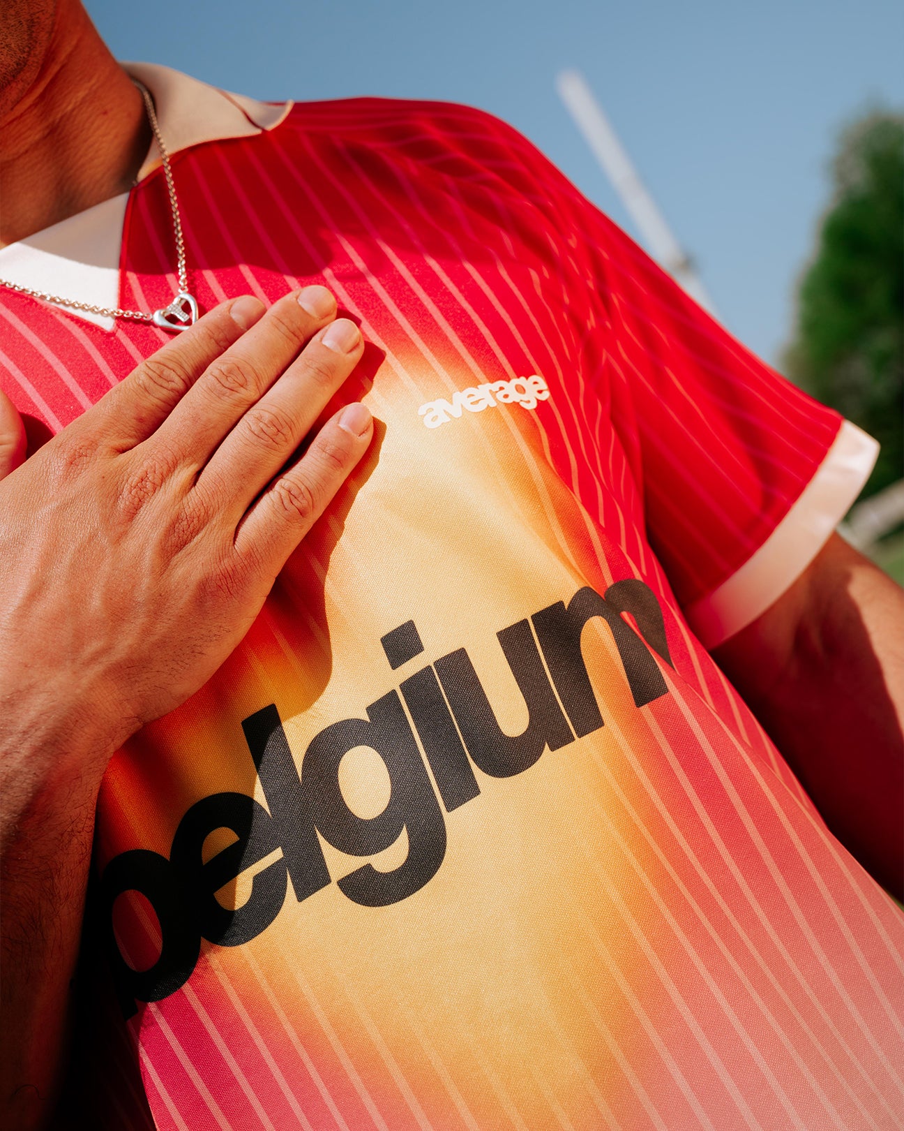 Belgian Red Football Jersey