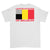 UNITED STATES OF BELGIUM WHITE TSHIRT