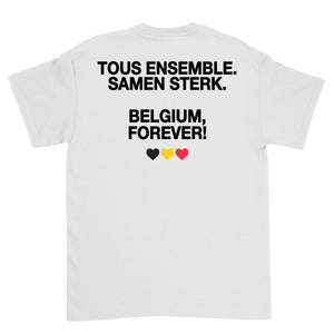 BELGIAN ANTHEM WHITE TSHIRT