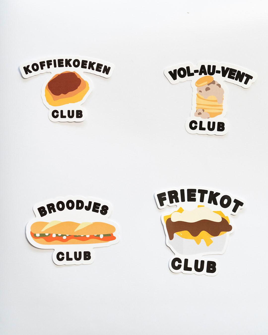 Food Club Sticker Pack