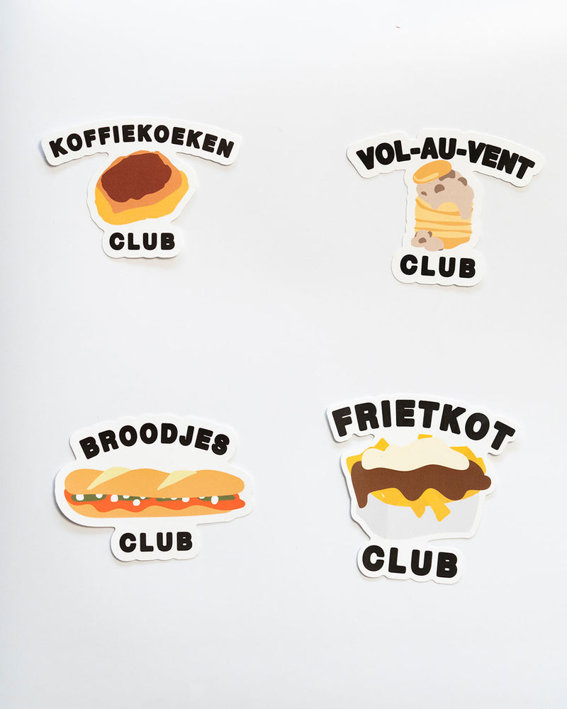 Food Club Sticker Pack