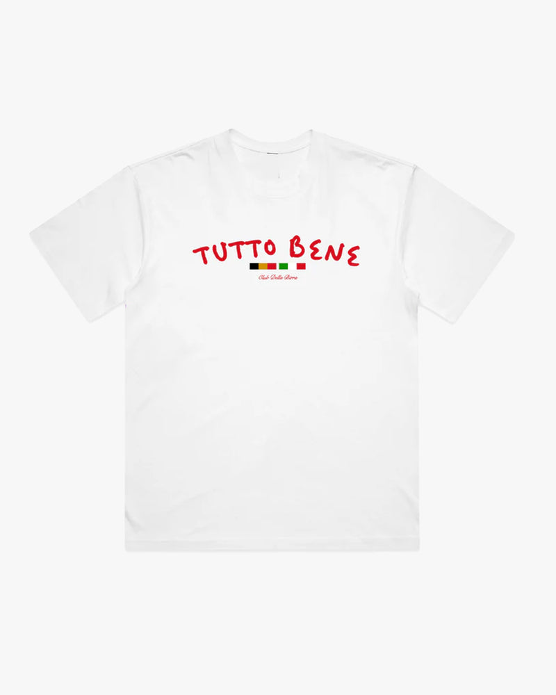 Tutto Bene Pils Belga White Tee