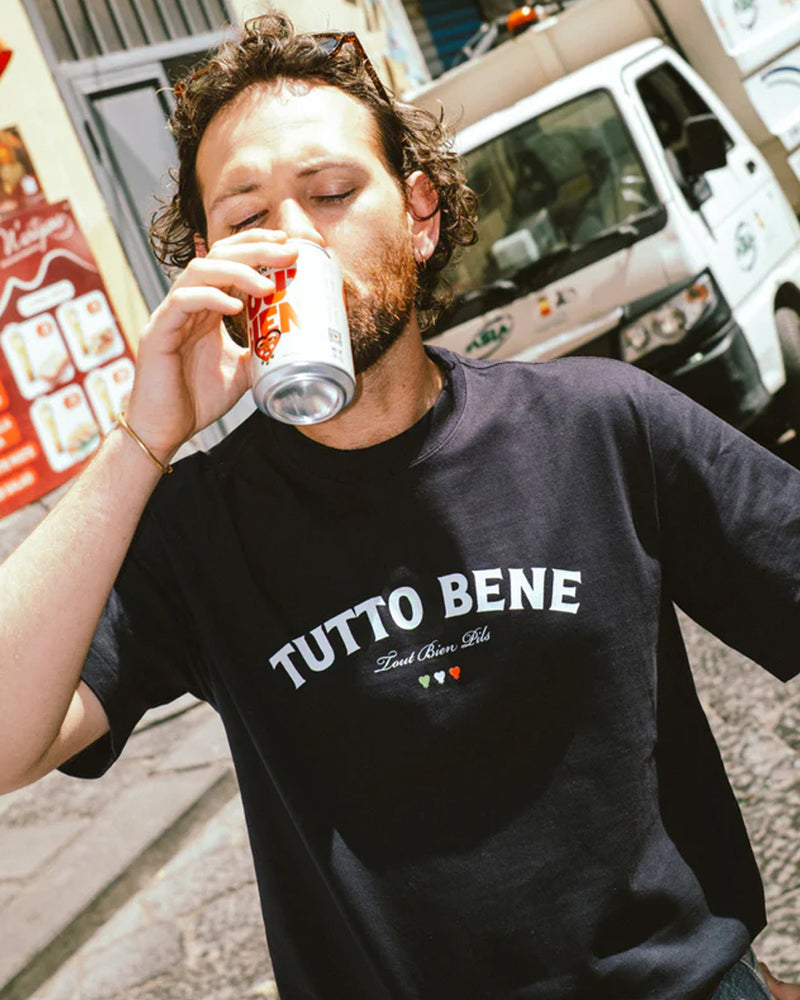 Tutto Bene Navy Tee