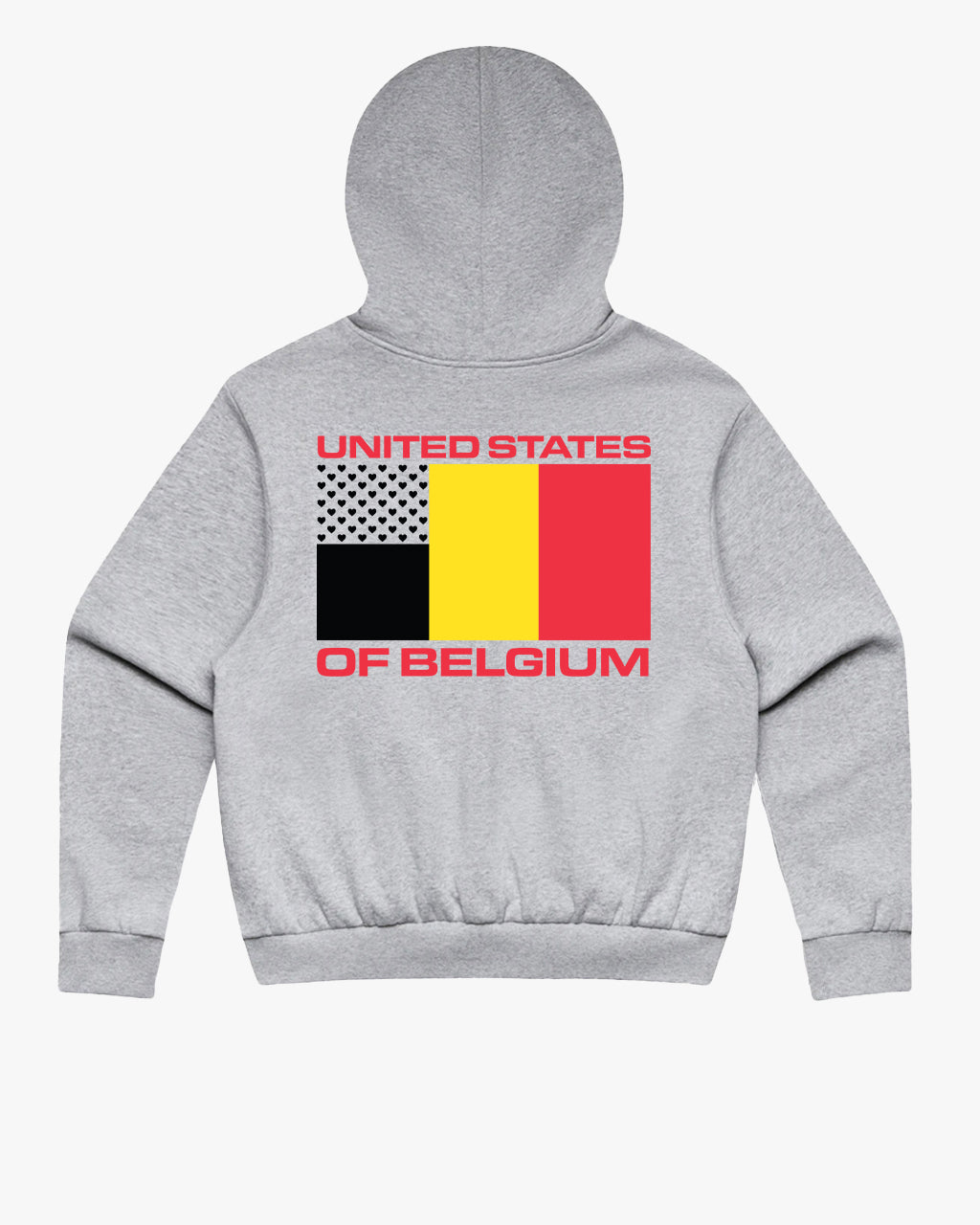 United States Of Belgium Hoodie