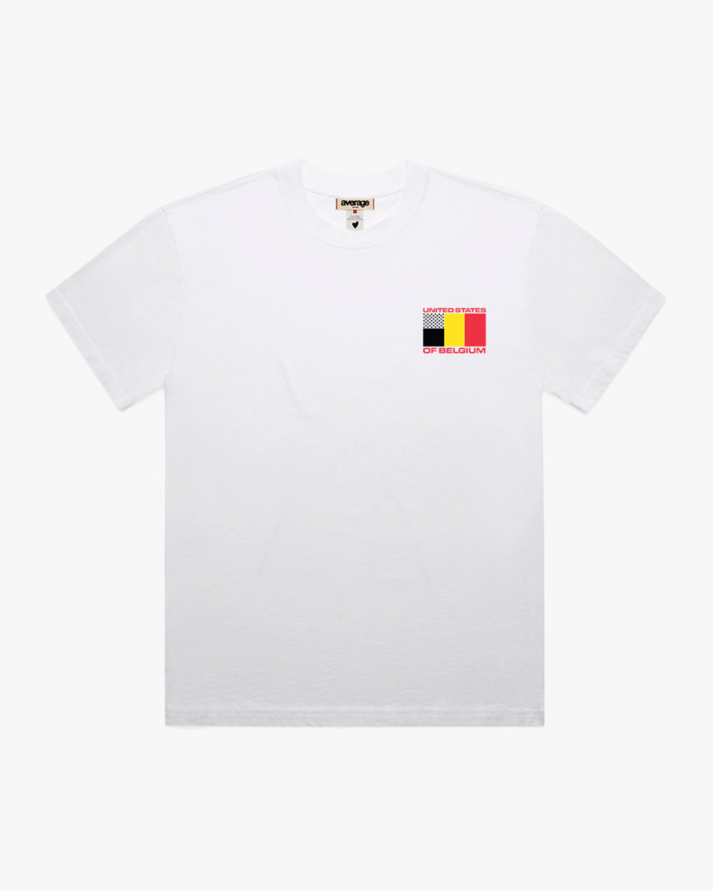 United States Of Belgium White T-Shirt