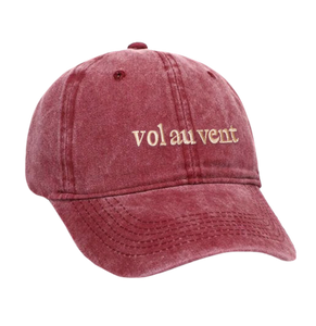 VOL AU VENT VINTAGE RED DAD CAP