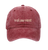 VOL AU VENT VINTAGE RED DAD CAP