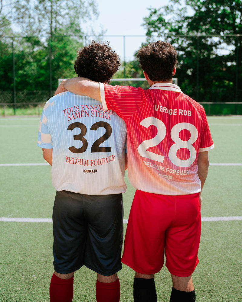 Heart Red Football Short