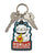 Lucky Cat On Met La Patate Keychain