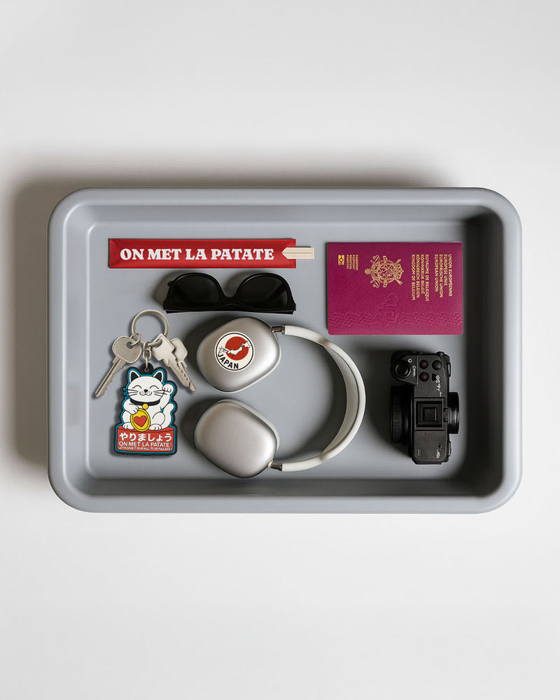 Lucky Cat On Met La Patate Keychain