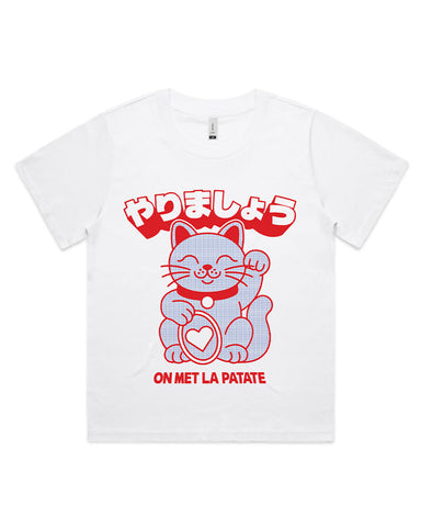 Lucky Cat On Met La Patate Shirt