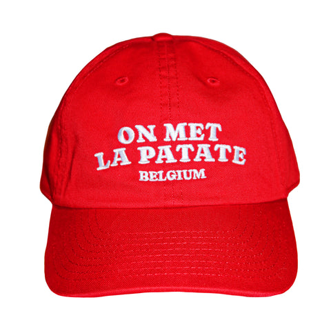 ON MET LA PATATE RED CAP