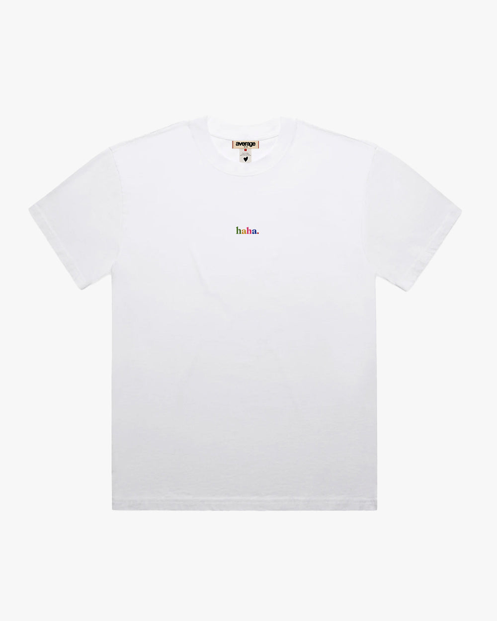 Muliticolor HAHA T-shirt
