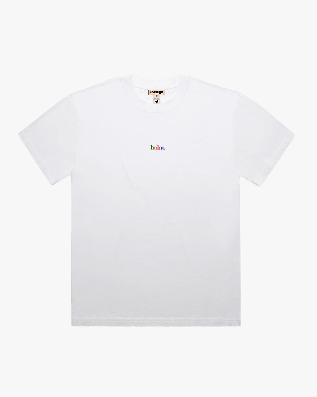 Muliticolor HAHA T-shirt