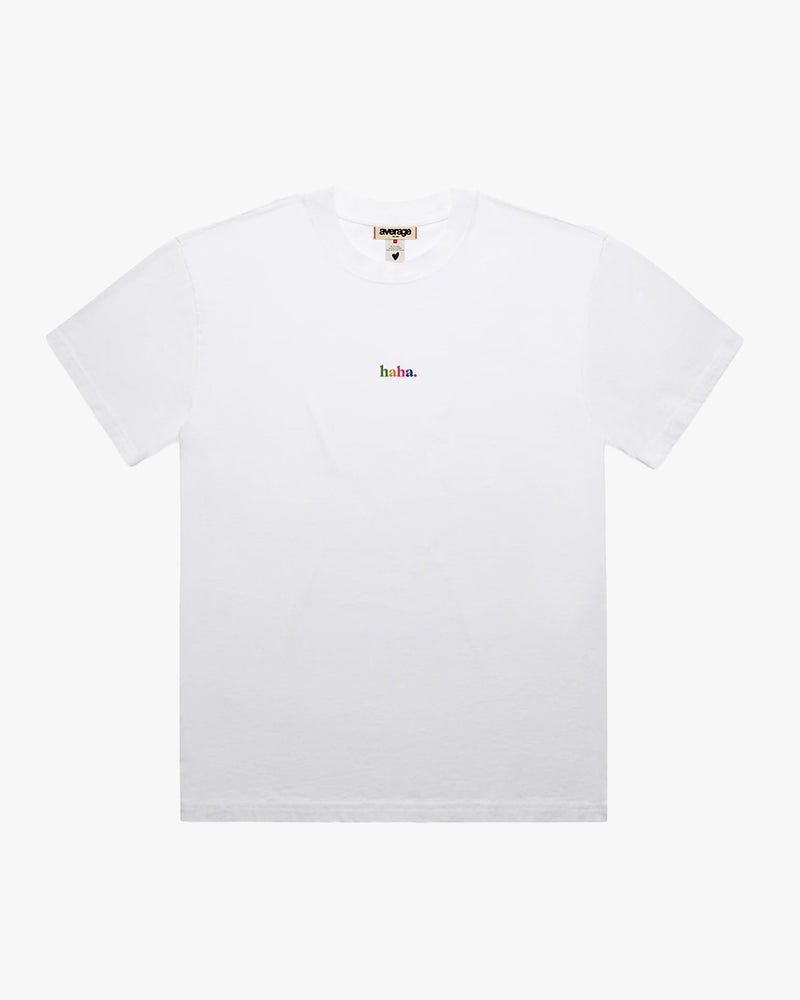 Muliticolor HAHA T-shirt