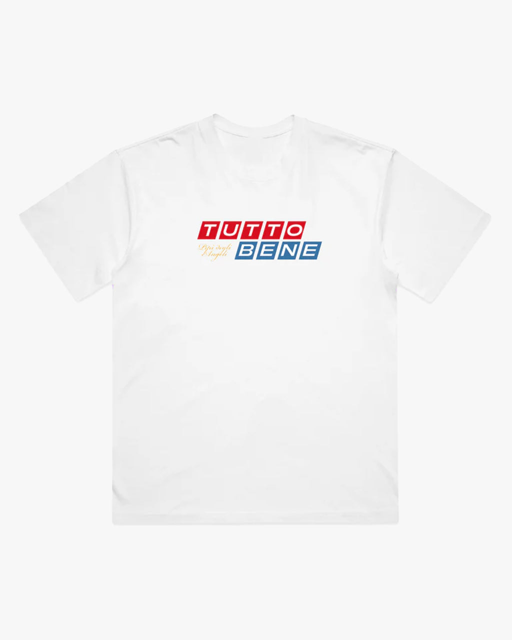 Tutto Bene Club De La Bierra White Tee