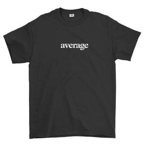 Average Black Tshirt