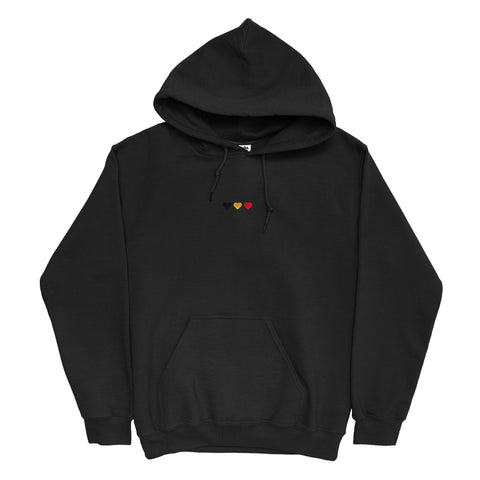 Belgian Tricolor Black Hoodie